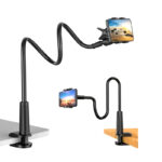 Lazy Goose Neck Long Arm Adjustable Mobile Phone Accessories Mount Clip Bracket Stand Cellphone Holder For Iphone And Ipaid - Buy Universal 360 Rotating Long Arm Goose Neck Adjustable Flexible Mobile Phone Holder Stand For Desk - Image 5