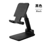 Small Gift Desk Foldable Plastic Mobile Phone Holder Stand Portable Hard Plastic Manufacture Cellphone Mount for Desk Desktop - Image 2